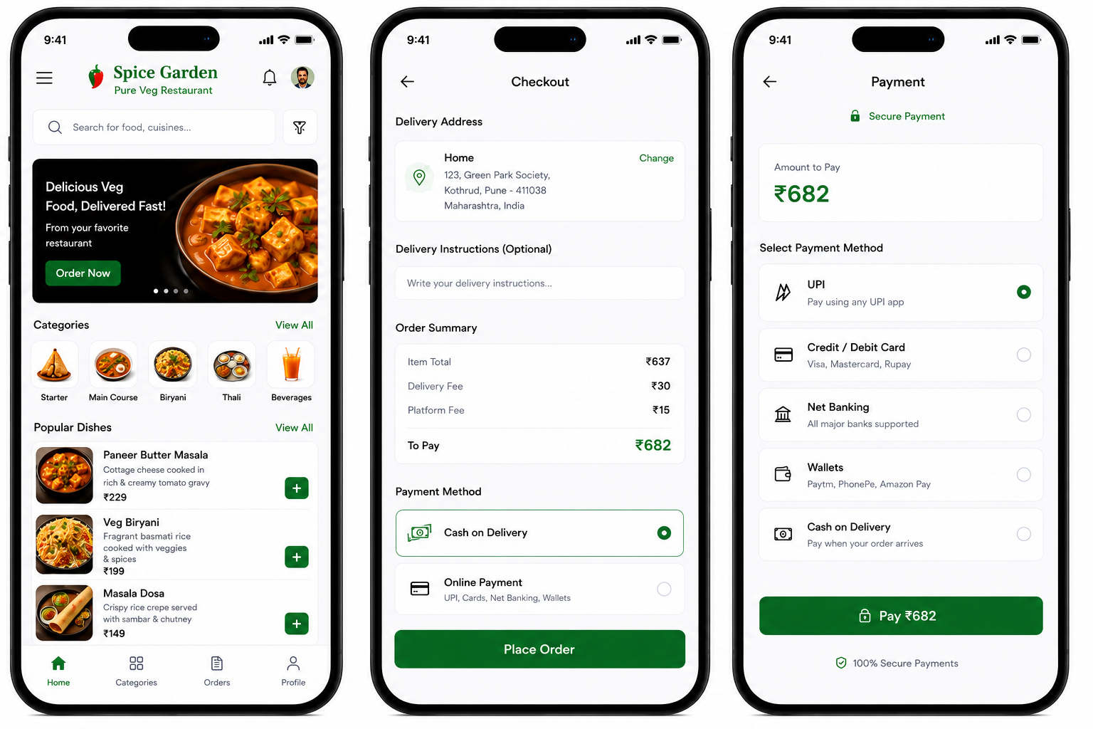 Restaurant Web App